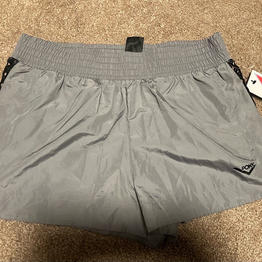 Pony Women's Gray Athletic Shorts